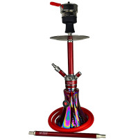 Hookah AMY Deluxe Carbonica Pride - Rot