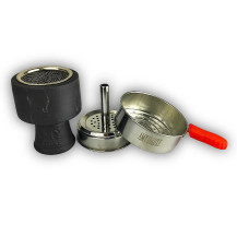 Hookah AMY Deluxe Carbonica Pride – Rot – Krone und Hitzeregulierung