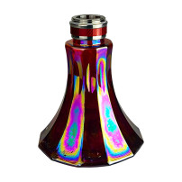 Hookah AMY Deluxe Carbonica Pride - Rot - Vase