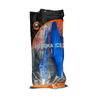 Silikon-Shisha-Schlauch Bazooka - Blau in einer Verpackung