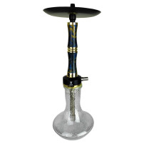 Shisha KAYA ELOX ECO Marmor Blau / Leuchtend