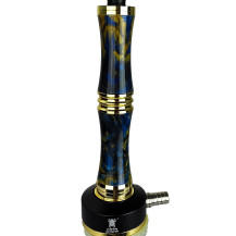 Shisha KAYA ELOX ECO Marmorblau / Leuchtend - Shisha-Körper