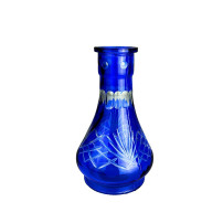 Habibi blaue Wasserpfeifenvase