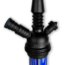 Hookah Amy Deluxe Middle Zoom Rainbow - Schlauchadapter