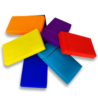Zigarettenetui Silibox Slim Mixfarbe