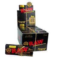 Raw Black 1/4 Papiere + Filterbox
