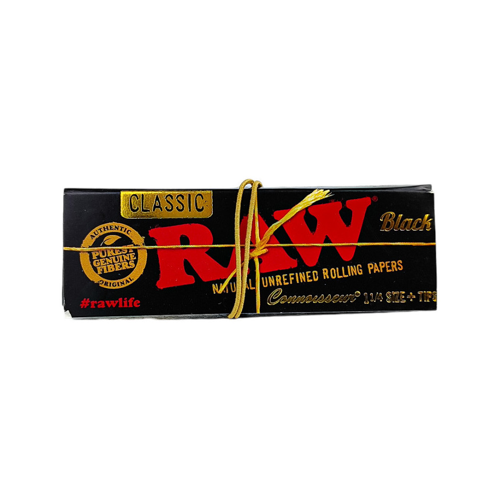 Raw Black 1/4 Papiere + Filter