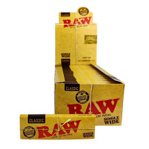 RAW Single Wide Rolling Papers Box