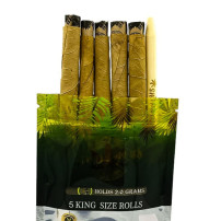 Gold Palms Beedi Blunt Wraps, 5 Stück, offen