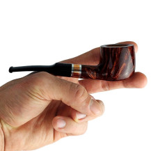 Pfeife SAVINELLI MARTE SMOOTH KS 9MM 121 in Hand