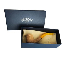 Pfeife SAVINELLI PANNOCCHIA RUST. NATURAL 9MM 606 im Karton