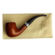 Pfeife SAVINELLI MINERVA LISCIA NAT 9MM 606 mit Pfeifenbeutel