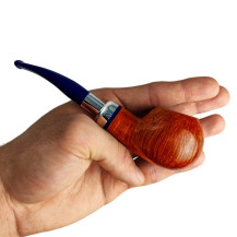 Pfeife SAVINELLI ELEGANZA SMOOTH NATURAL 9MM 320 in hand