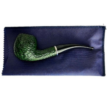 Pfeife SAVINELLI ARCOBALENO RUSTIC GREEN 9MM 626 mit Pfeifentasche