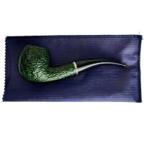 Pfeife SAVINELLI ARCOBALENO RUSTIC GREEN 9MM 626 mit Pfeifentasche