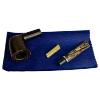 SAVINELLI MORELLINA SMOOTH BROWN 9MM 409 Pfeife - zerlegte Pfeife mit Pfeifenbeutel