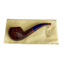 Pfeife SAVINELLI FANTASIA RUST. Dunkelbraun 9 mm 673 mit Pfeifenbeutel
