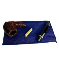 SAVINELLI Arcobaleno RUSTIC RED 9MM 606 Pfeife - zerlegte Pfeife mit Pfeifenbeutel