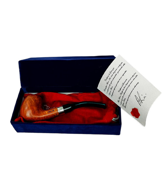 Aurea Ars Billard halb gebogen Silber 925 Una vitaviolata in Box