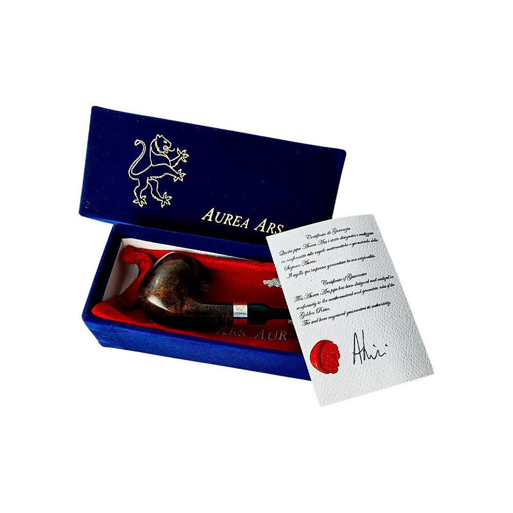 Aurea Ars Billard Half Bent Silber 925 Filottete in Box