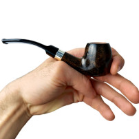 Aurea Ars Billard Half Bent Silber 925 Filottete in Hand