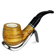 Pfeife Molina Bent Olivenholz Meerschaum