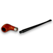 Molina Straight Apple Churchwarden Pfeife zerlegt