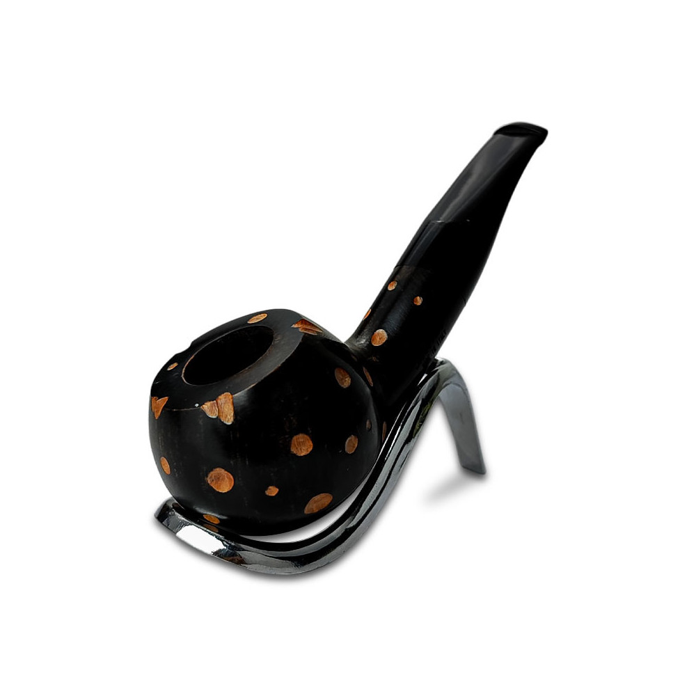 Molina Half Bent Chubby Ball Moon pipe