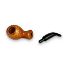 Molina Half Bent Freehand Dan Shape Pipe, ungefaltet
