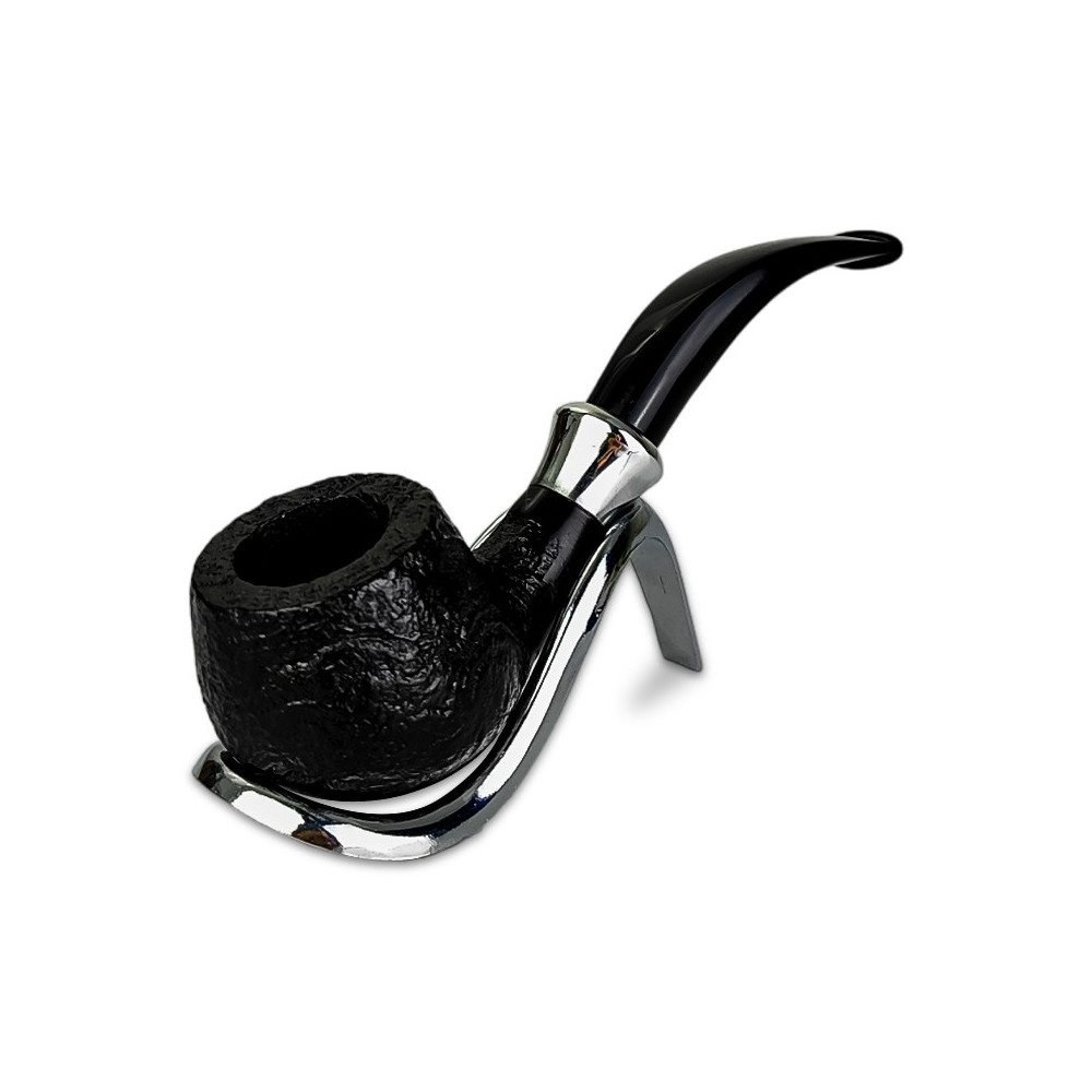 Pipe Molina Half Bent Apple Serie Tromba sandgestrahlt
