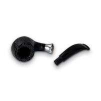 Molina Half Bent Apple Serie Tromba sandgestrahltes Rohr, ausgeklappt