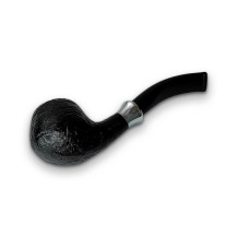 Pipe Molina Half Bent Apple Serie Tromba sandgestrahlt liegend
