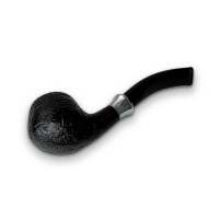 Pipe Molina Half Bent Apple Serie Tromba sandgestrahlt liegend