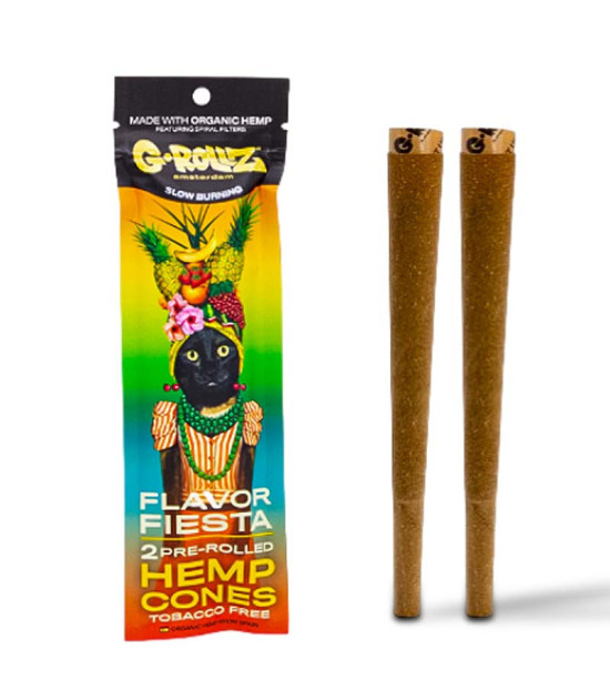 G-Rollz Hanf-Cones Multifruit – Verbessern Sie Ihr Raucherlebnis mit einem Hanf-Blunt