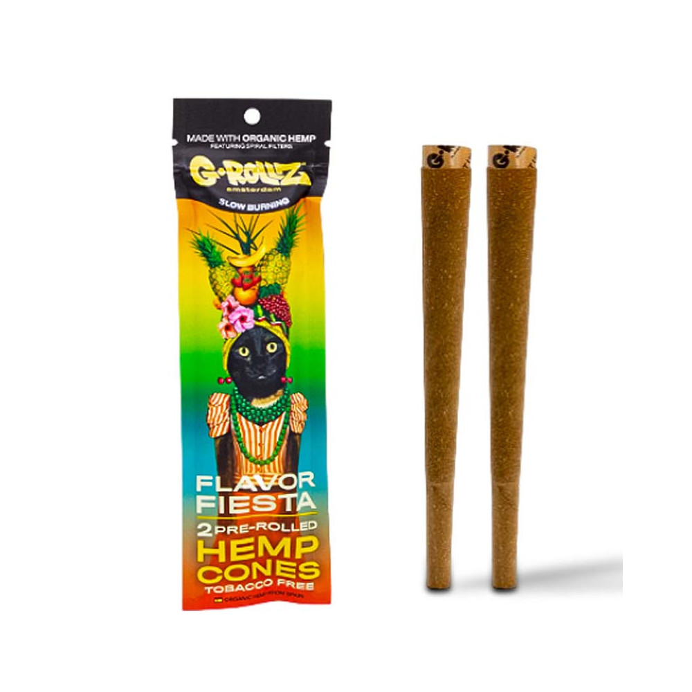 G-Rollz Hanf-Cones Multifruit – Verbessern Sie Ihr Raucherlebnis mit einem Hanf-Blunt