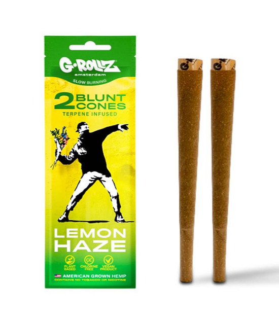 G-Rollz Hanf-Cones Banksy Lemon Haze