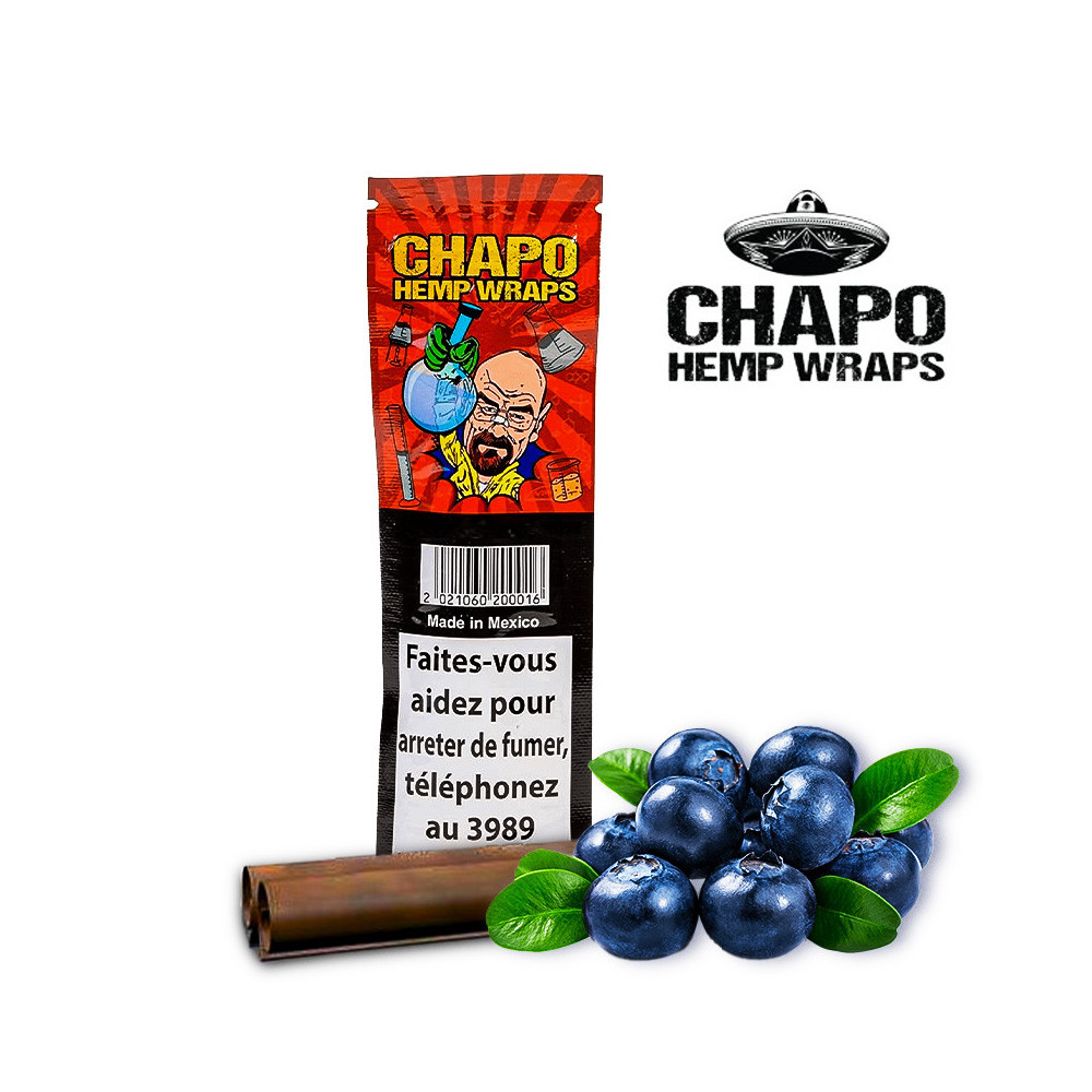 CHAPO Hanf-Wraps Blaubeere