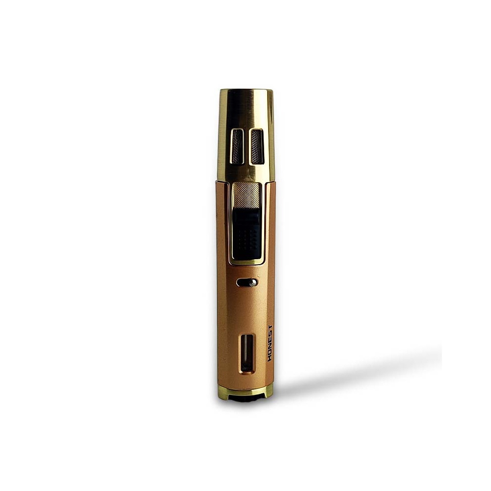 Honest Double Jet Feuerzeug – Gold