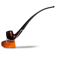 Bruyèrepfeife 11807 – Churchwarden-Form – Seitenansicht