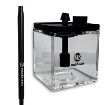 MS Micro Cube – Schwarz/Transparent mit Mundstück