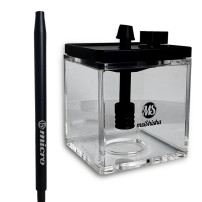 MS Micro Cube – Schwarz/Transparent mit Mundstück
