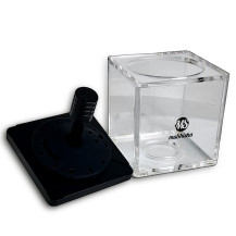 MS Micro Cube – Schwarz/Transparent – Ungefaltet