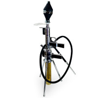 MOB RPG Hookah - Bazooka - Silber mit Schlauch
