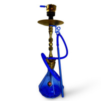 AMY Deluxe Diamond - Blau/Gold mit Schlauch