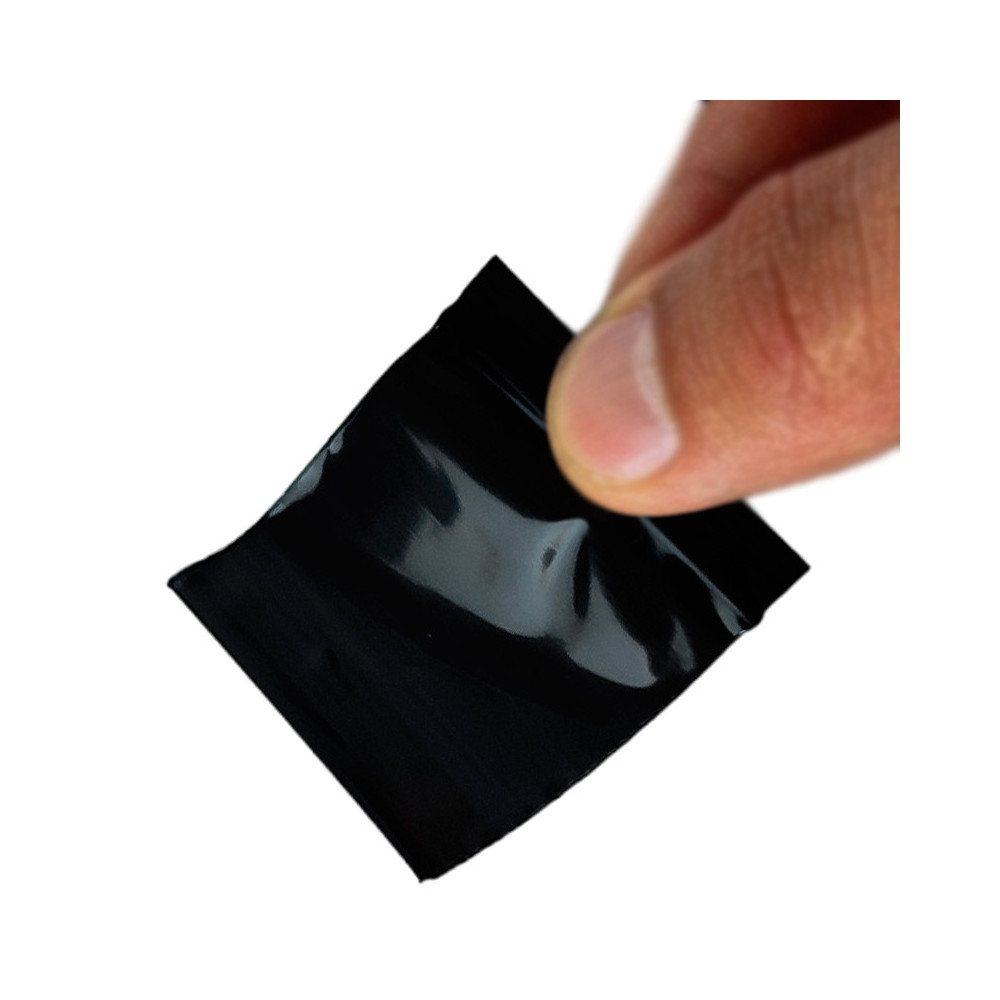 Reißverschlusstaschen schwarz 40x40mm - sofort lieferbar