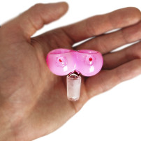 Double Boobs NS14 Bong-Zug - in der Hand