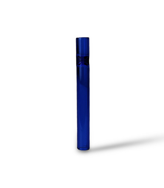 Glas (gerade) - Farbmischung - blau