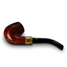 Bruyère-Tabakpfeife Rattray's Terracotta 177, braune Farbe und „klassische“ Form – unterer Teil der Tabakpfeife