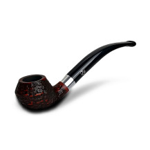 Rattray's – The Good Deal 161 Bruyère-Tabakpfeife in Rot und Schwarz, „Rhodesian“-Form