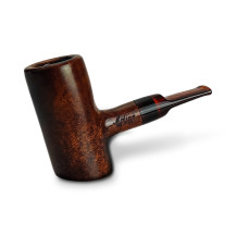Bruyère-Tabakpfeife Molina Snorty - Brown C in brauner Farbe und "Poker"-Form